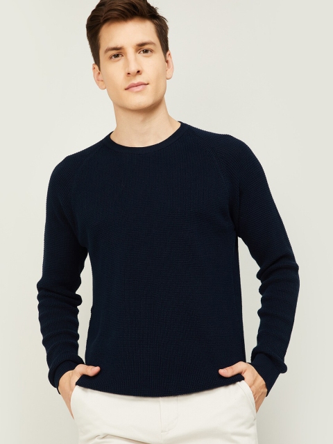 

CODE by Lifestyle Men Navy Blue Sweatshirt