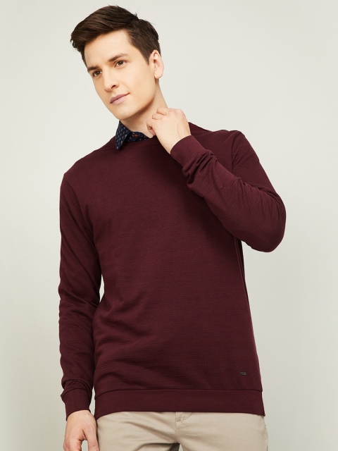 

CODE by Lifestyle Men Burgundy Sweatshirt