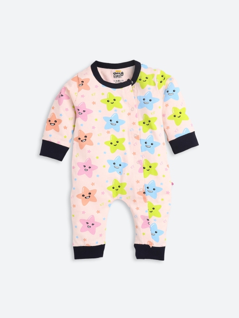 

AMUL Kandyfloss Unisex Kids Orange Winter Rompers
