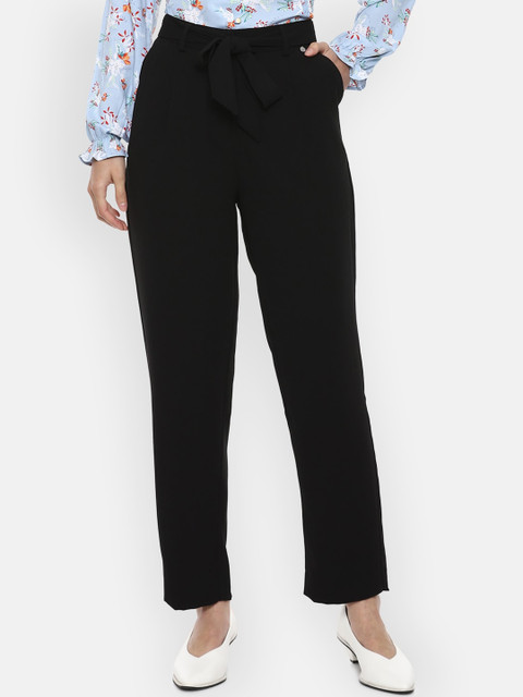 

Van Heusen Woman Women Black Trousers