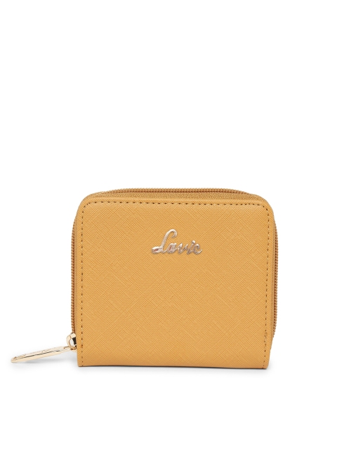 

Lavie Women Yellow Two Fold Wallet
