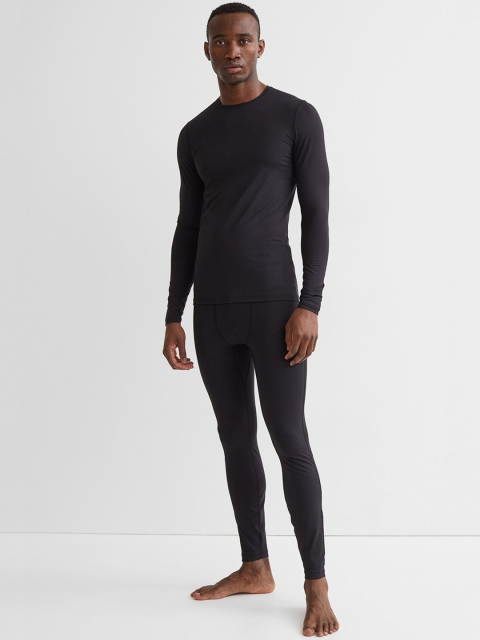 

H&M Men THERMOLITE longjohns, Black