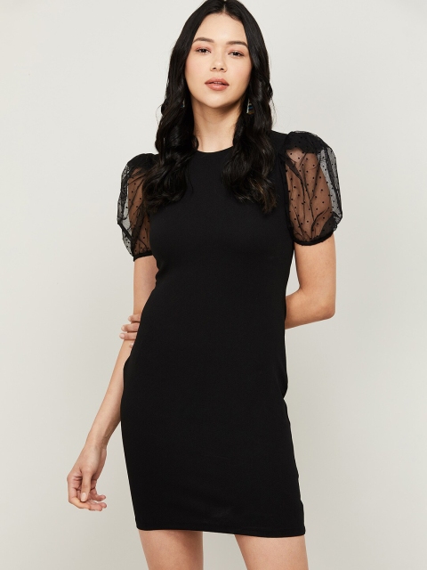 

Ginger by Lifestyle Woman Black Bodycon Dress