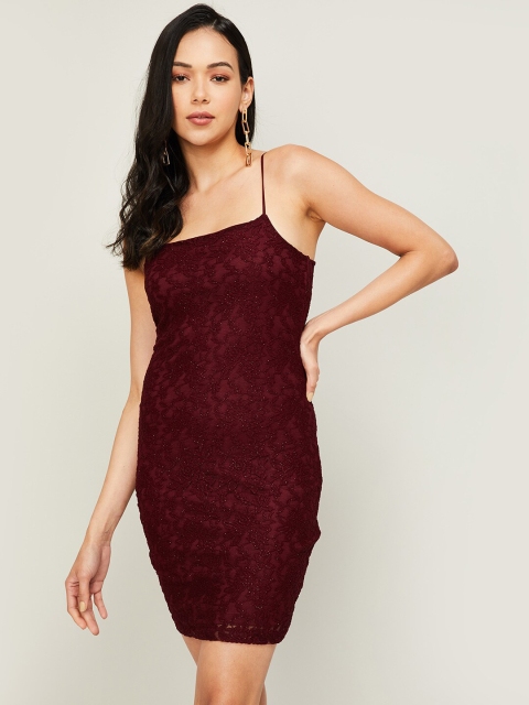 

Ginger by Lifestyle Red Bodycon Dress