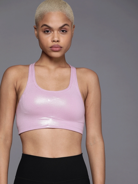 

Nike Pink NK SWOOSH ICNCLSHMRBRANFS Workout Bra