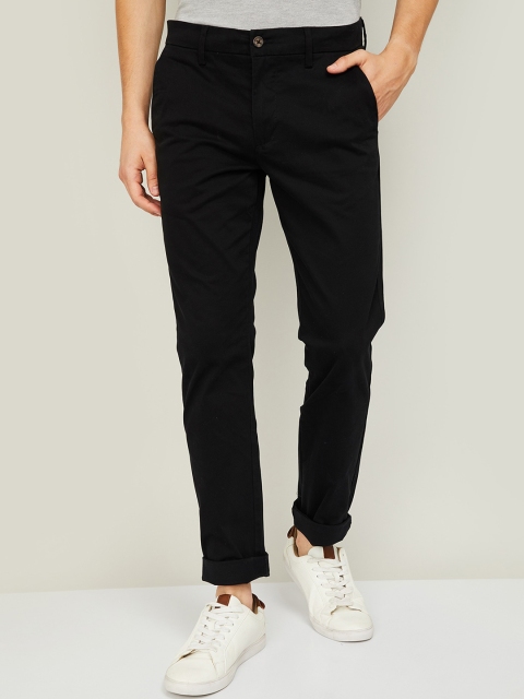 

CODE by Lifestyle Men Black Trousers