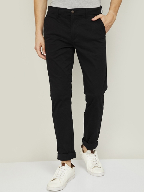 

CODE by Lifestyle Men Black Trousers