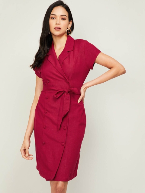 

CODE by Lifestyle Red Wrap Dress
