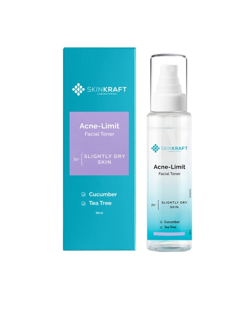

SKINKRAFT Cucumber & Tea Tree Acne-Limit Facial Toner - Dry Skin, Transparent