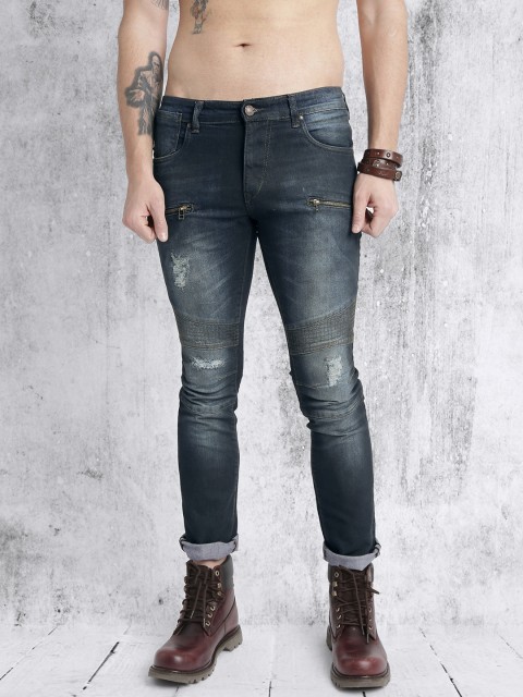 

Roadster Men Blue Skinny Fit Stretchable Jeans