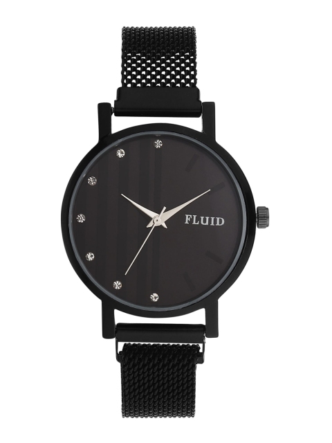 

FLUID Women Black Dial Bracelet Style Analogue Watch FL-Mag-BK-01