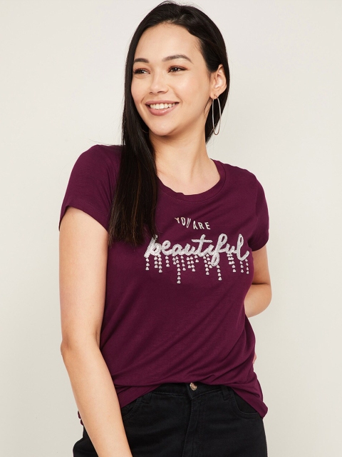 

Fame Forever by Lifestyle Purple Regular Top