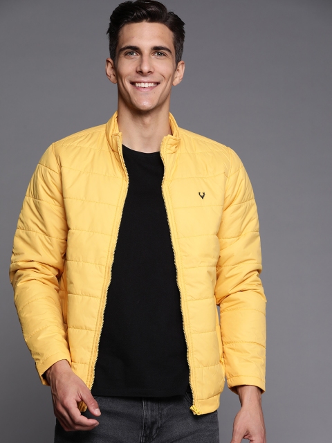 

Allen Solly Men Yellow Solid Puffer Jacket