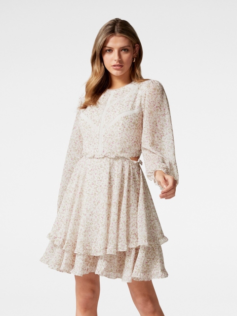 

Forever New Woman White Skater Dress
