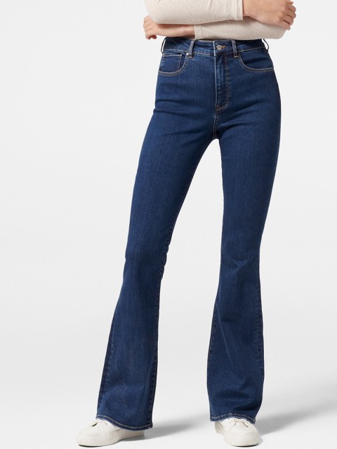 

Forever New Women Blue High-Rise Jeans