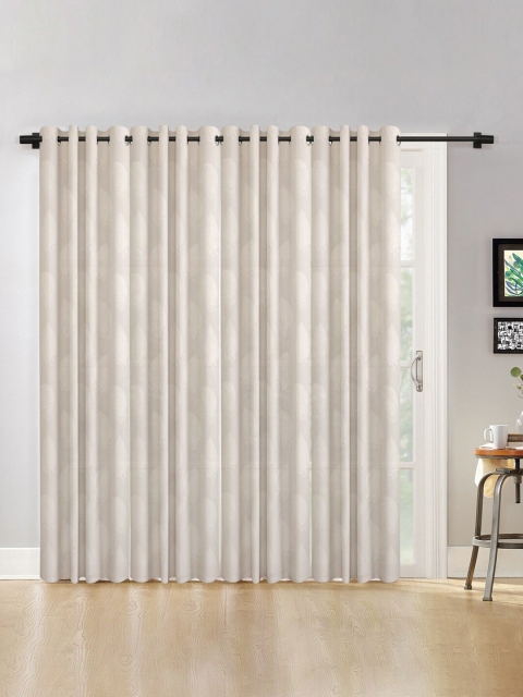 

Molly & Michel Off White Set of 4 Door Curtain