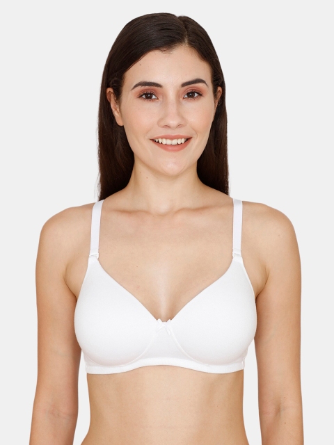 

Rosaline by Zivame White T-shirt Bra Lightly Padded RO1023FASHBWHIT