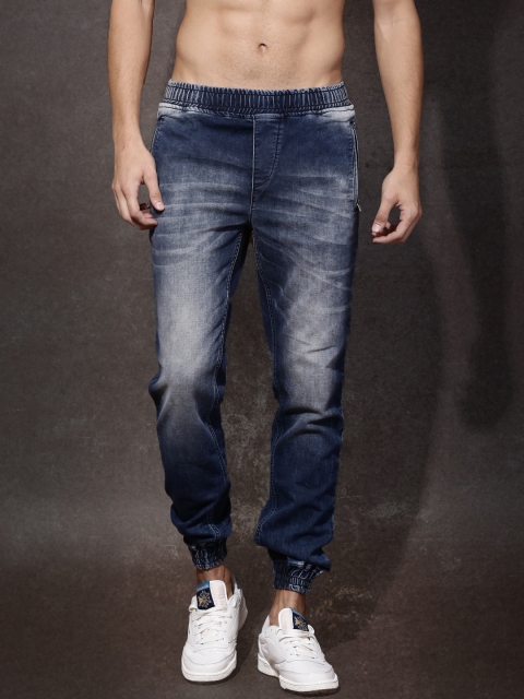 

RDSTR Men Blue Jogger Fit Jogger Stretchable Jeans