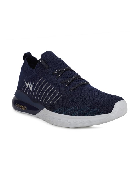 

Campus Men Navy Blue Mesh Running Shoes