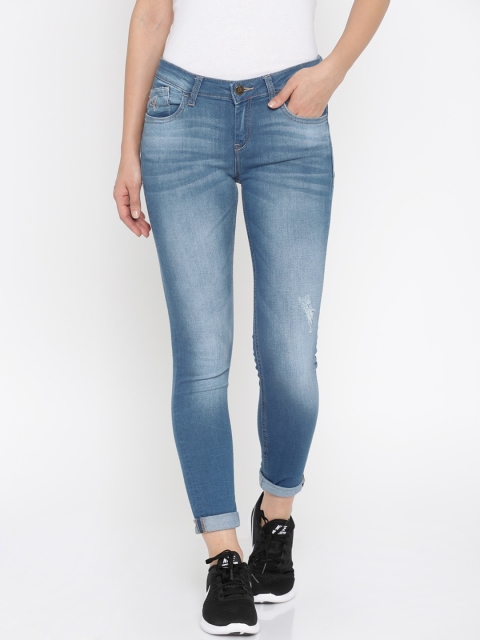 

Flying Machine Women Blue Twiggy Fit Stretchable Jeans