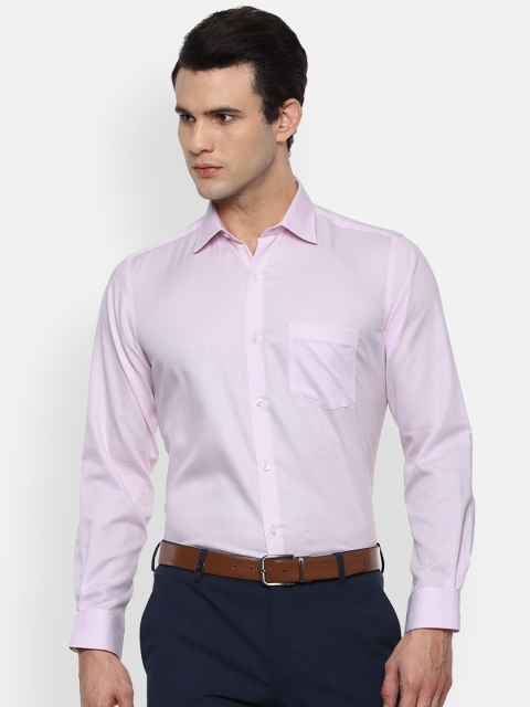 

Van Heusen Men Purple Opaque Cotton Formal Shirt