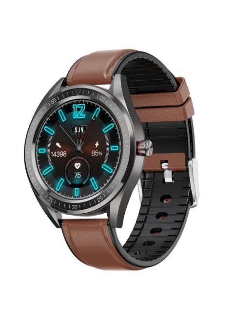 

AQFIT Unisex Black W14 Fitness Smartwatch
