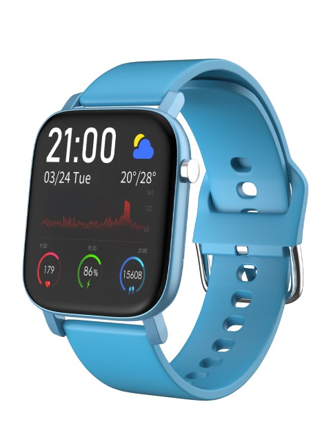 

AQFIT W11 Bluetooth Smart Watch- Power Blue