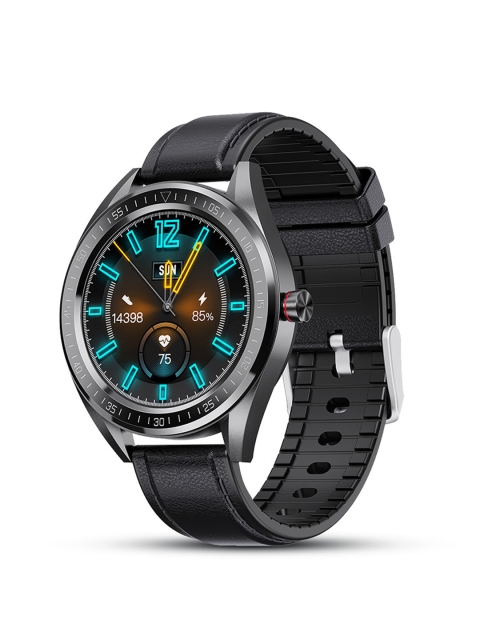 

AQFIT Unisex Black W14 Fitness Smartwatch