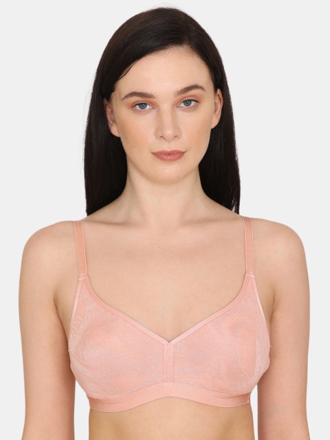 

Zivame Pink T-shirt Bra Lightly Padded