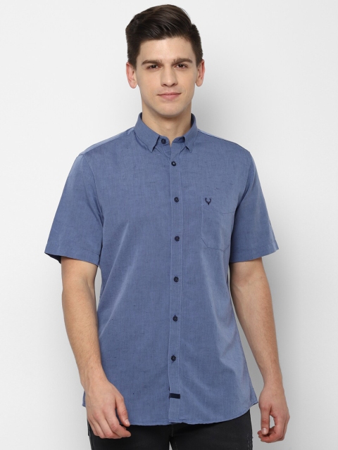 

Allen Solly Men Blue Casual Shirt