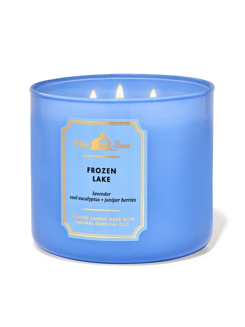 

Bath & Body Works Frozen Lake 3-Wick Scented Candle - 411 g, Blue