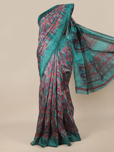 

Pothys Green & Green Printed Saree