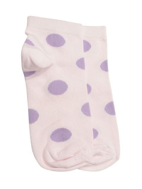 

DressBerry Women Lavender Geometric Self-Design Ankle Length Socks