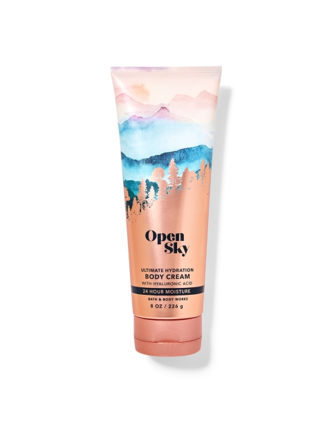 

Bath & Body Works Open Sky Ultimate Hydration Body Cream with Hyaluronic Acid - 226 g, Peach