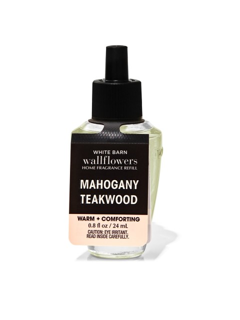 

Bath & Body Works Mahogany Teakwood Wallflowers Fragrance Refill 24 ml, Green