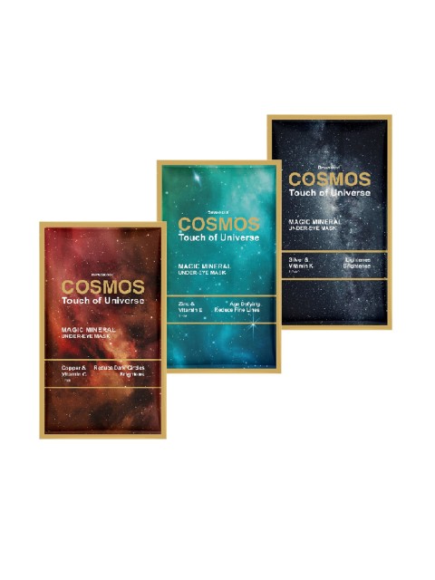

BEWAKOOF COSMOS Combo of 3 Under Eye Mask, White