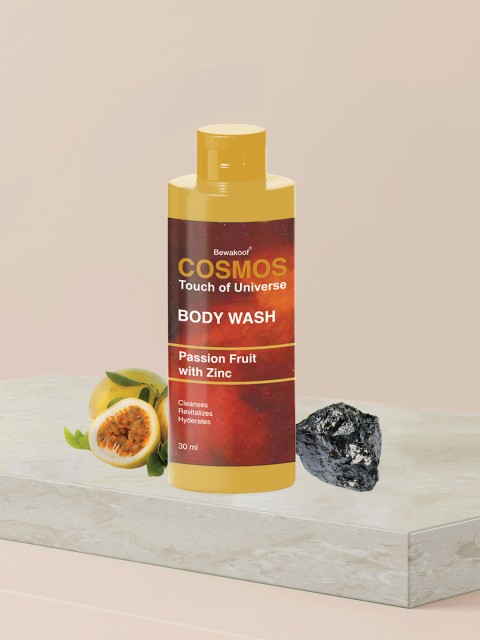 

BEWAKOOF COSMOS White Body Wash with Passion Fruit & Zinc 30 Ml