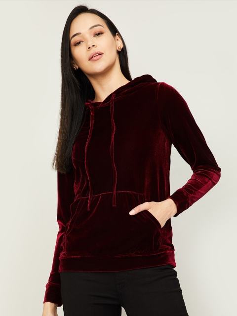 

Bossini Women Red Sweatshirt