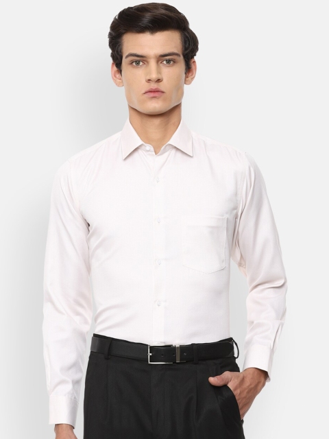 

Van Heusen Men Cream-Coloured Opaque Formal Shirt