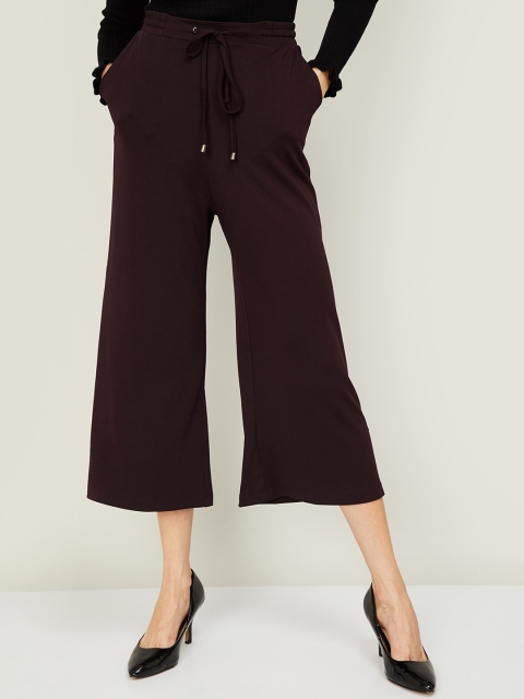 

CODE by Lifestyle Women Red Culottes Trousers