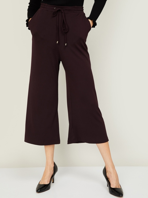 

CODE by Lifestyle Women Red Culottes Trousers