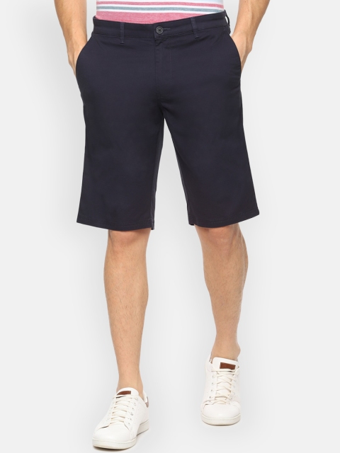 

Van Heusen Sport Men Navy Blue Regular Shorts