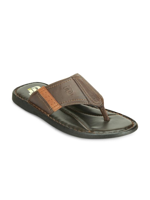 

ID Men Brown & Black Comfort Sandals