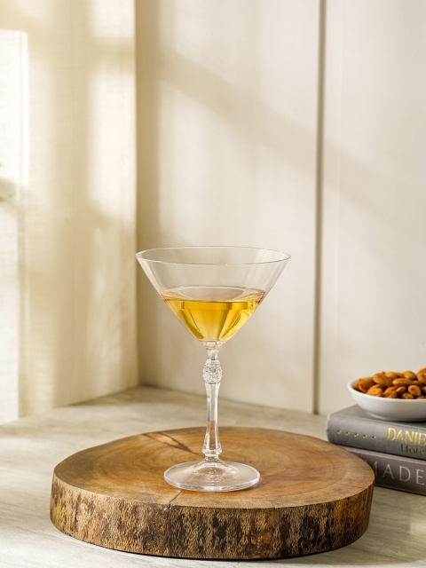 

Pure Home and Living Set of 6 Transparent Parus Martini Glass