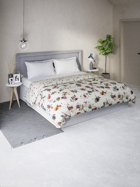 

DDecor Green & Pink Mild Winter 210 GSM Double Bed Comforter