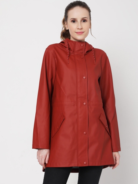 

Vero Moda Women Red Longline Padded Jacket