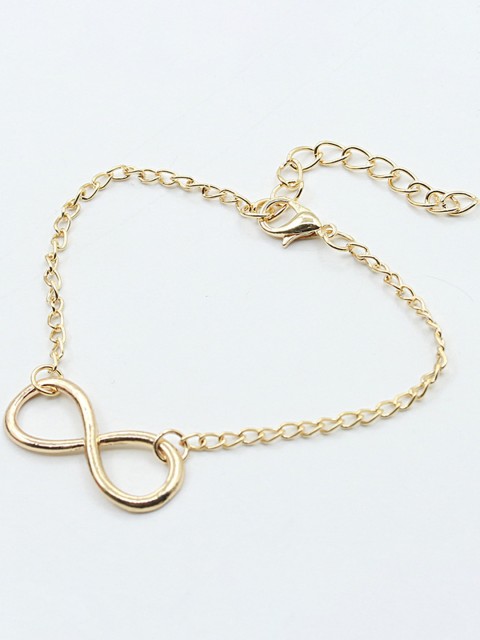 

URBANIC Women Gold-Toned Infinity Bracelet