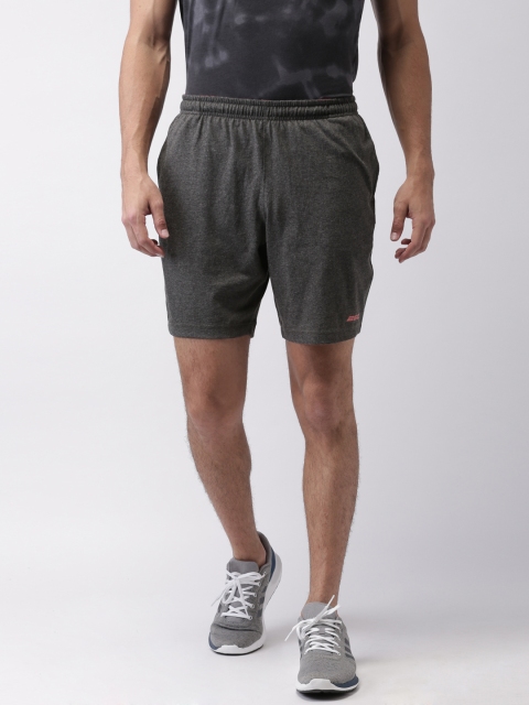 

2GO Men Charcoal Grey Solid Regular Fit Shorts