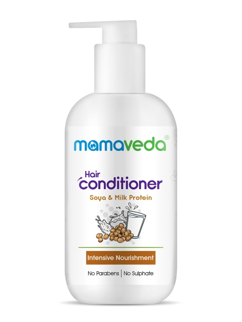 

Mamaveda Soya and Milk Protein Nourishing Conditioner-250 ml, White