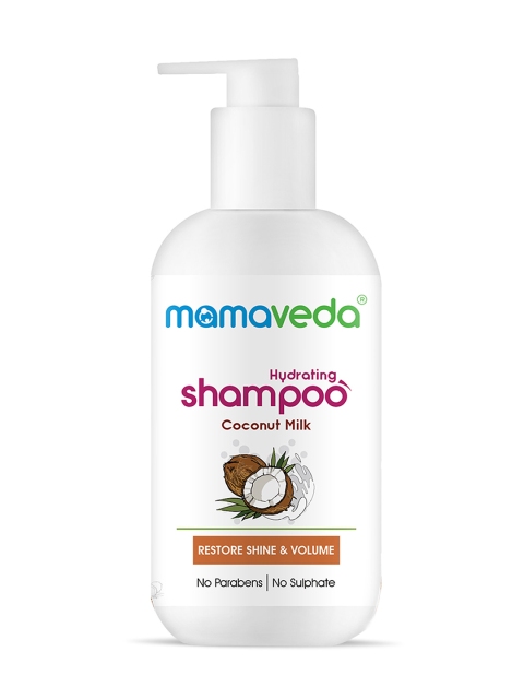 

Mamaveda Hydrating Shampoo with Coconut Milk - 250 ml, White